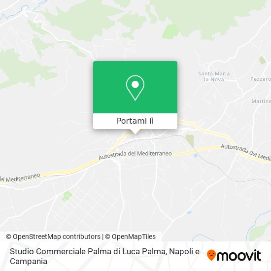 Mappa Studio Commerciale Palma di Luca Palma