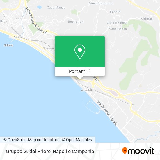 Mappa Gruppo G. del Priore