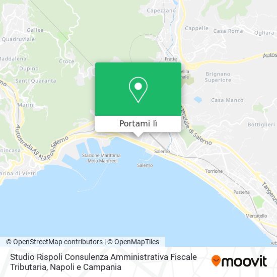 Mappa Studio Rispoli Consulenza Amministrativa Fiscale Tributaria
