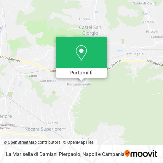 Mappa La Marisella di Damiani Pierpaolo