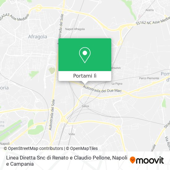 Mappa Linea Diretta Snc di Renato e Claudio Pellone