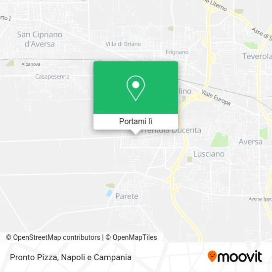 Mappa Pronto Pizza