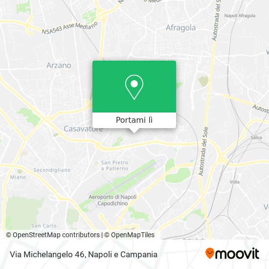 Mappa Via Michelangelo 46