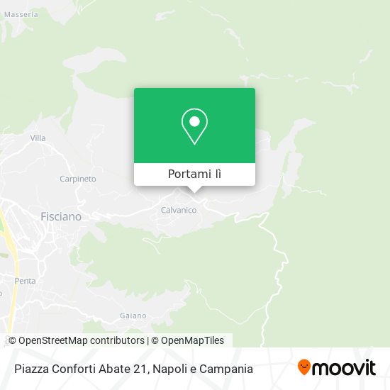 Mappa Piazza Conforti Abate  21