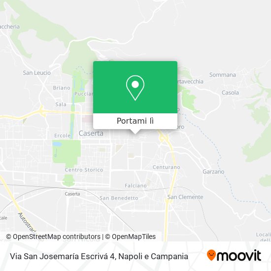 Mappa Via San Josemaría Escrivá  4