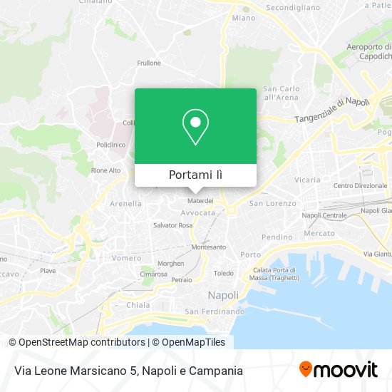 Mappa Via Leone Marsicano 5