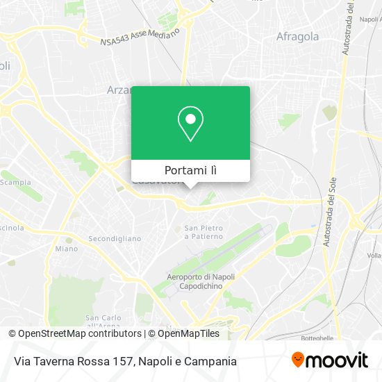 Mappa Via Taverna Rossa 157