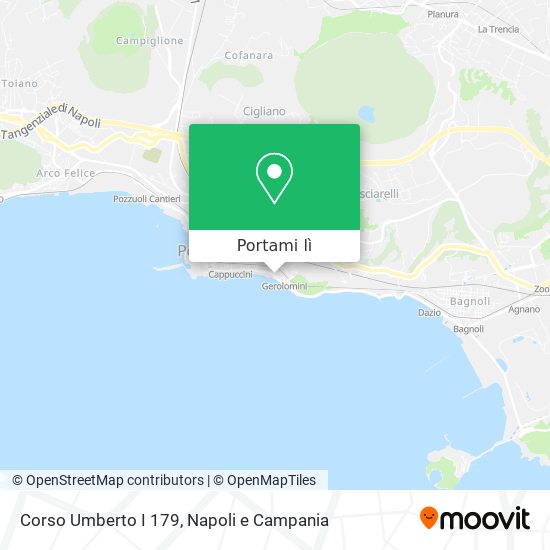 Mappa Corso Umberto I 179
