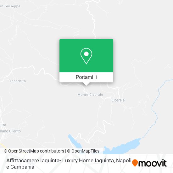 Mappa Affittacamere Iaquinta- Luxury Home Iaquinta