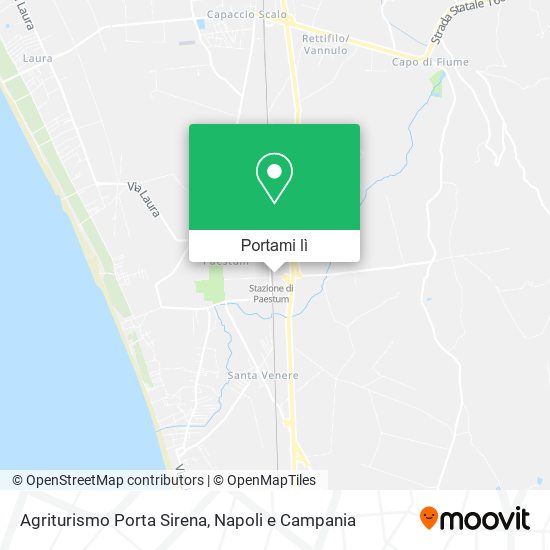 Mappa Agriturismo Porta Sirena