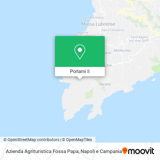 Mappa Azienda Agrituristica Fossa Papa