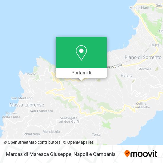 Mappa Marcas di Maresca Giuseppe