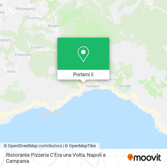 Mappa Ristorante Pizzeria C'Era una Volta