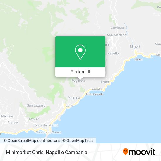 Mappa Minimarket Chris