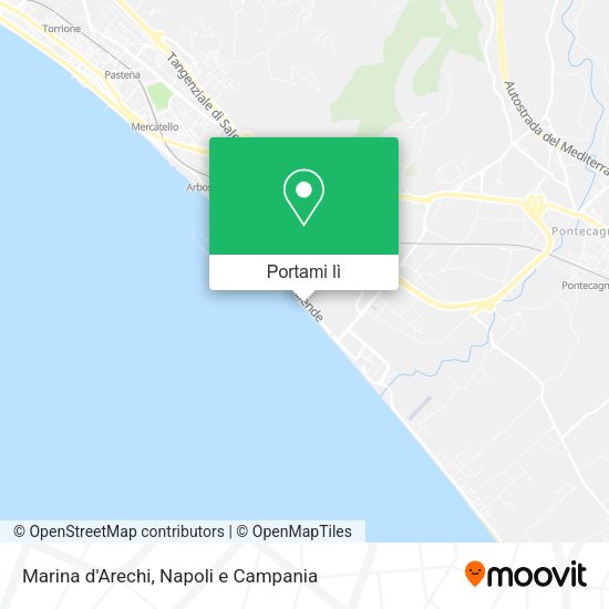 Mappa Marina d'Arechi