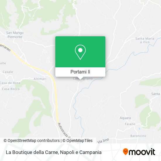 Mappa La Boutique della Carne