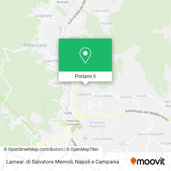 Mappa Lamear. di Salvatore Memoli