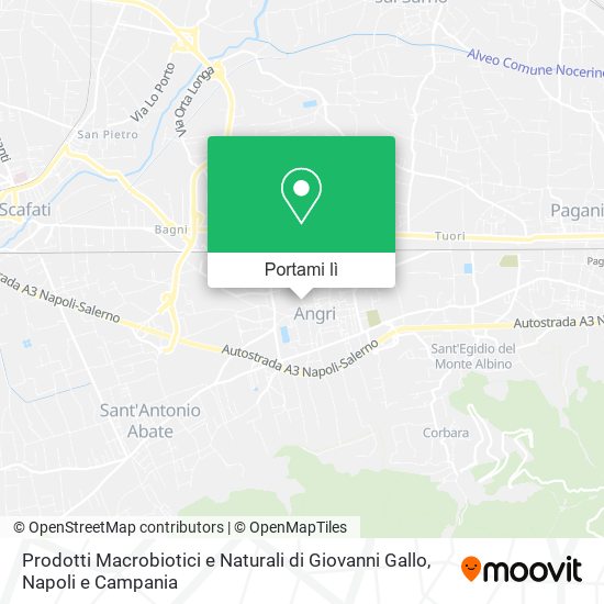 Mappa Prodotti Macrobiotici e Naturali di Giovanni Gallo
