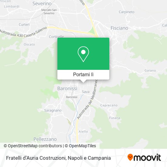 Mappa Fratelli d'Auria Costruzioni