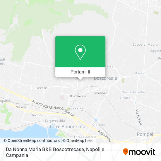 Mappa Da Nonna Maria B&B Boscotrecase