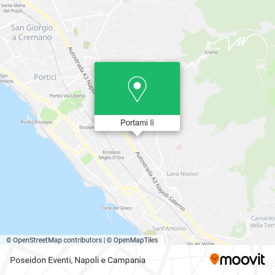 Mappa Poseidon Eventi