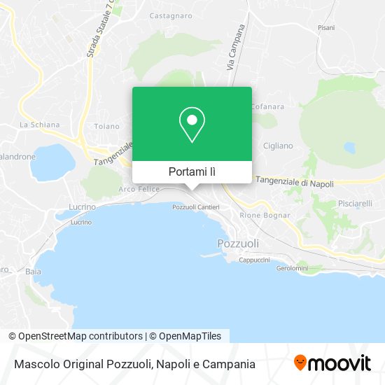 Mappa Mascolo Original Pozzuoli