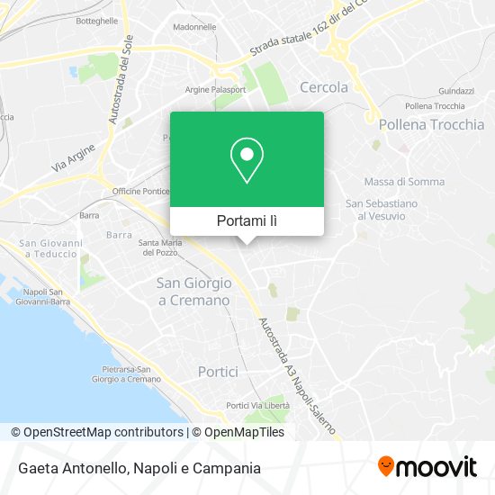 Mappa Gaeta Antonello