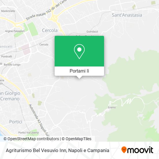 Mappa Agriturismo Bel Vesuvio Inn