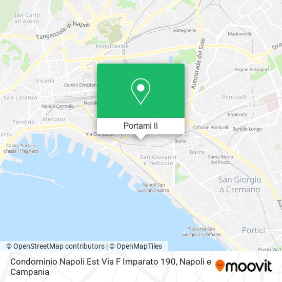 Mappa Condominio Napoli Est Via F Imparato 190