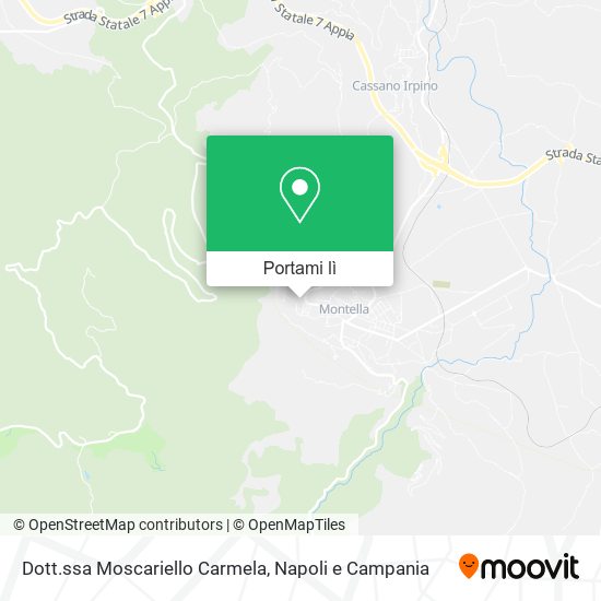 Mappa Dott.ssa Moscariello Carmela