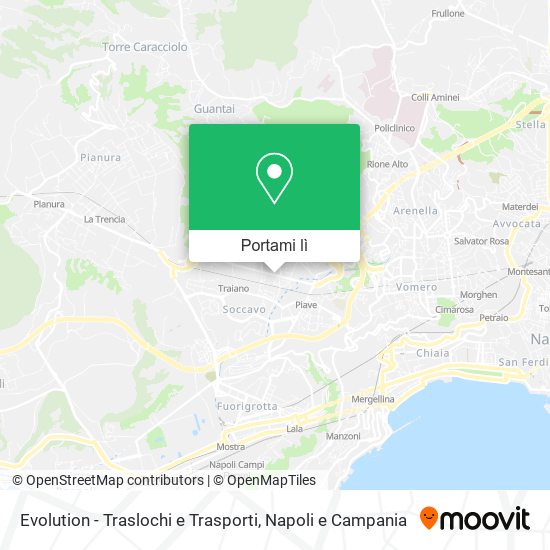 Mappa Evolution - Traslochi e Trasporti