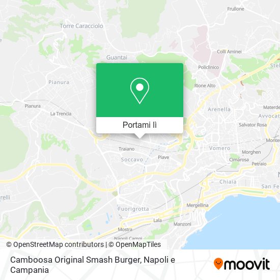 Mappa Camboosa Original Smash Burger