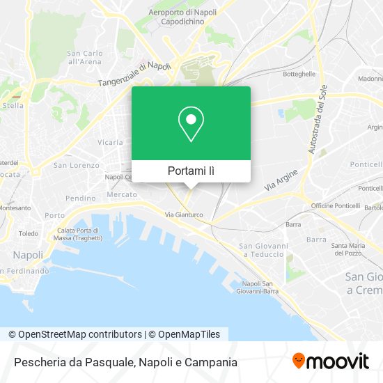 Mappa Pescheria da Pasquale