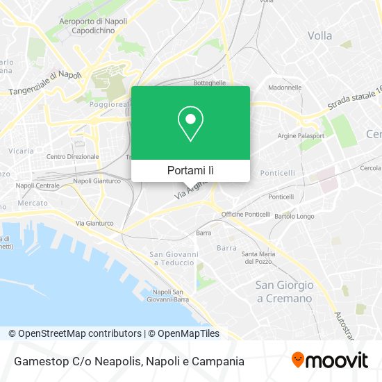 Mappa Gamestop C/o Neapolis