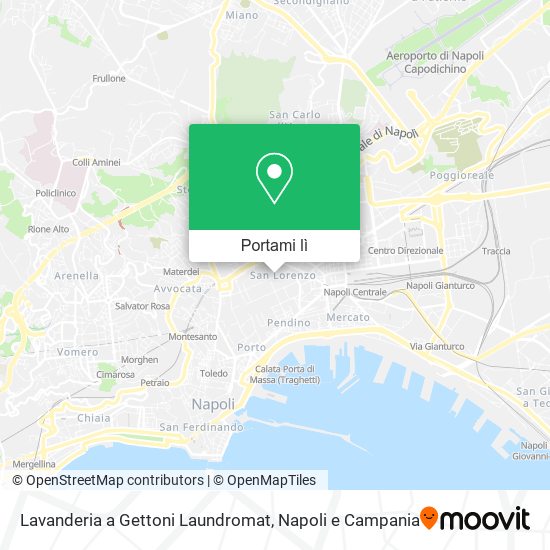 Mappa Lavanderia a Gettoni Laundromat