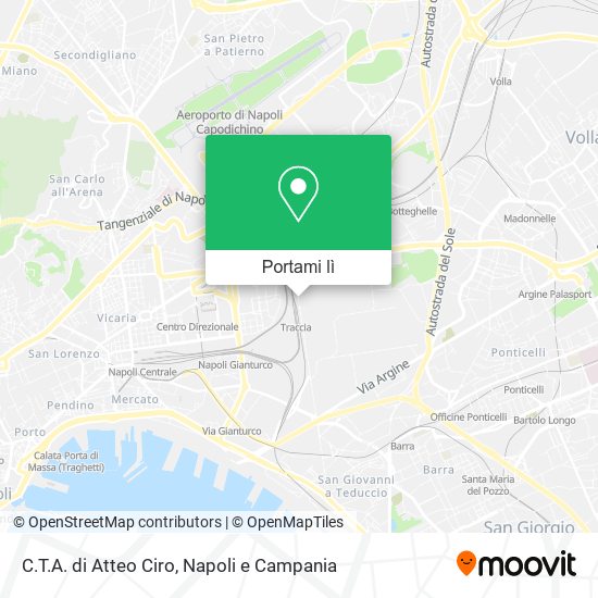 Mappa C.T.A. di Atteo Ciro