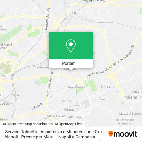 Mappa Service Dolmetti - Assistenza e Manutenzione Gru Napoli - Presse per Metalli