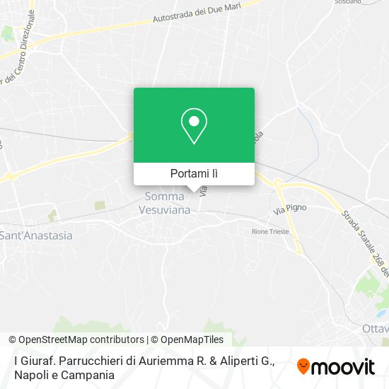 Mappa I Giuraf. Parrucchieri di Auriemma R. & Aliperti G.