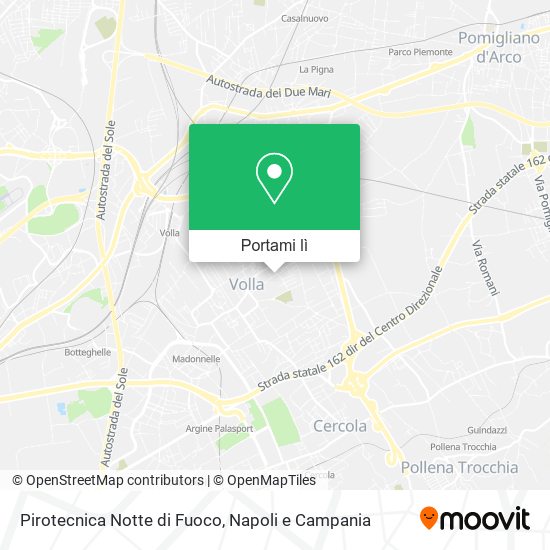 Mappa Pirotecnica Notte di Fuoco