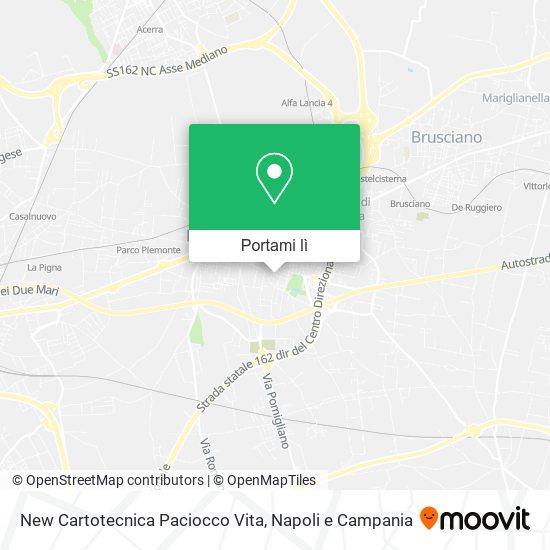 Mappa New Cartotecnica Paciocco Vita