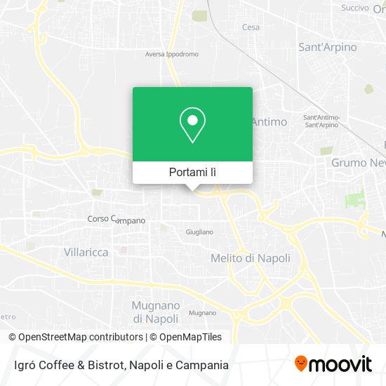 Mappa Igró Coffee & Bistrot