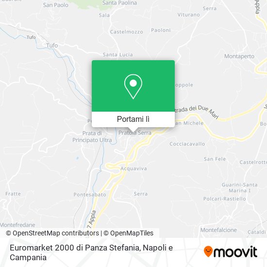 Mappa Euromarket 2000 di Panza Stefania
