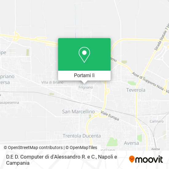Mappa D.E D. Computer di d'Alessandro R. e C.