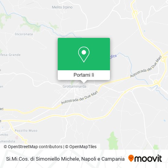 Mappa Si.Mi.Cos. di Simoniello Michele