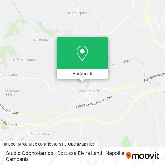Mappa Studio Odontoiatrico - Dott.ssa Elvira Landi