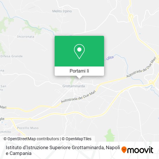 Mappa Istituto d'Istruzione Superiore Grottaminarda