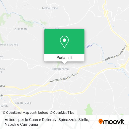 Mappa Articoli per la Casa e Detersivi Spinazzola Stella