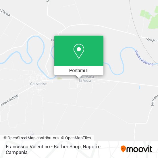 Mappa Francesco Valentino - Barber Shop