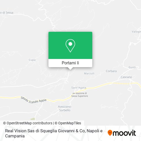 Mappa Real Vision Sas di Squeglia Giovanni & Co