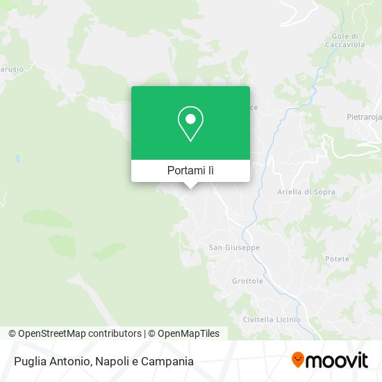 Mappa Puglia Antonio